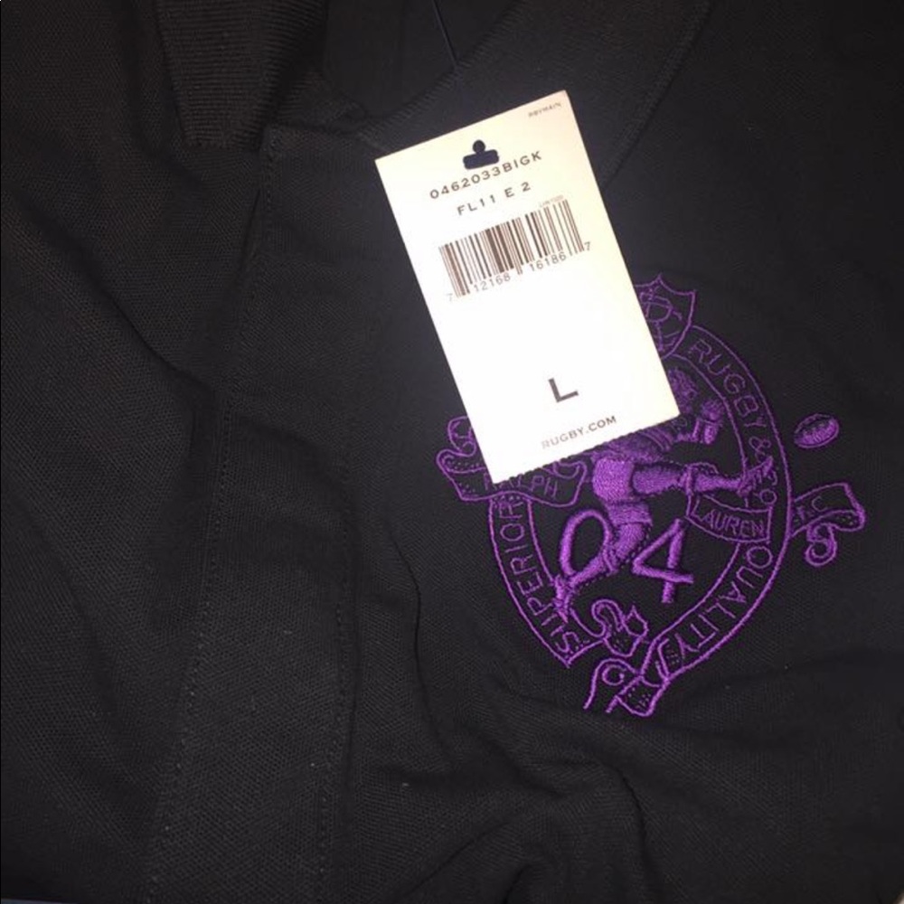 Two RL RUGBY SHIRTS NEW!! $35 each